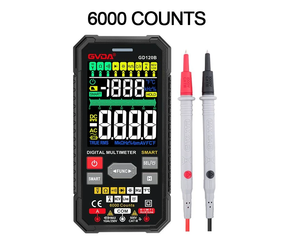 Automatic digital multimeter