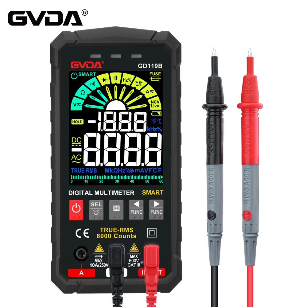 1. Digital Color LCD