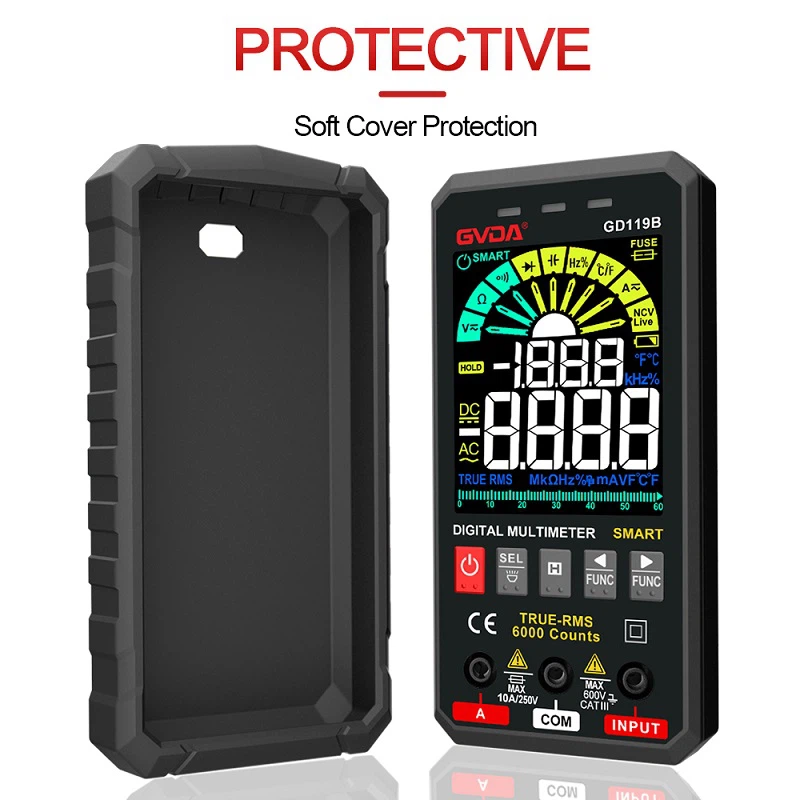 3. Digital multimter Protective case -   