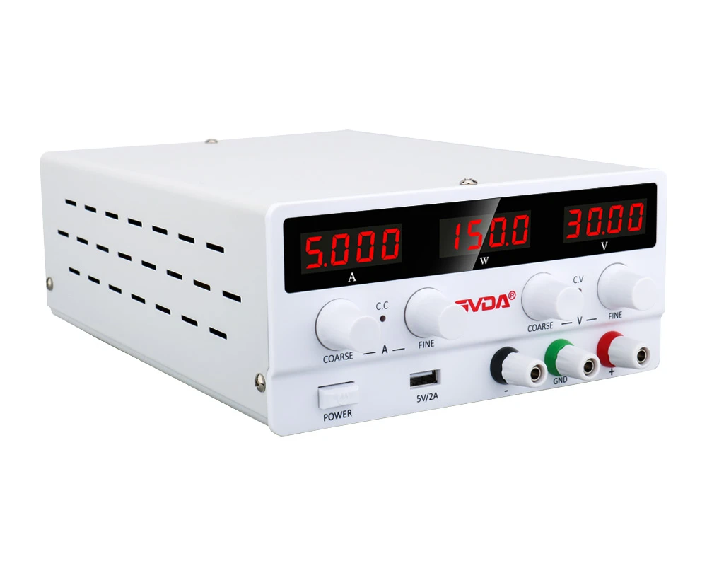 2 DC Switch Bench Power Source