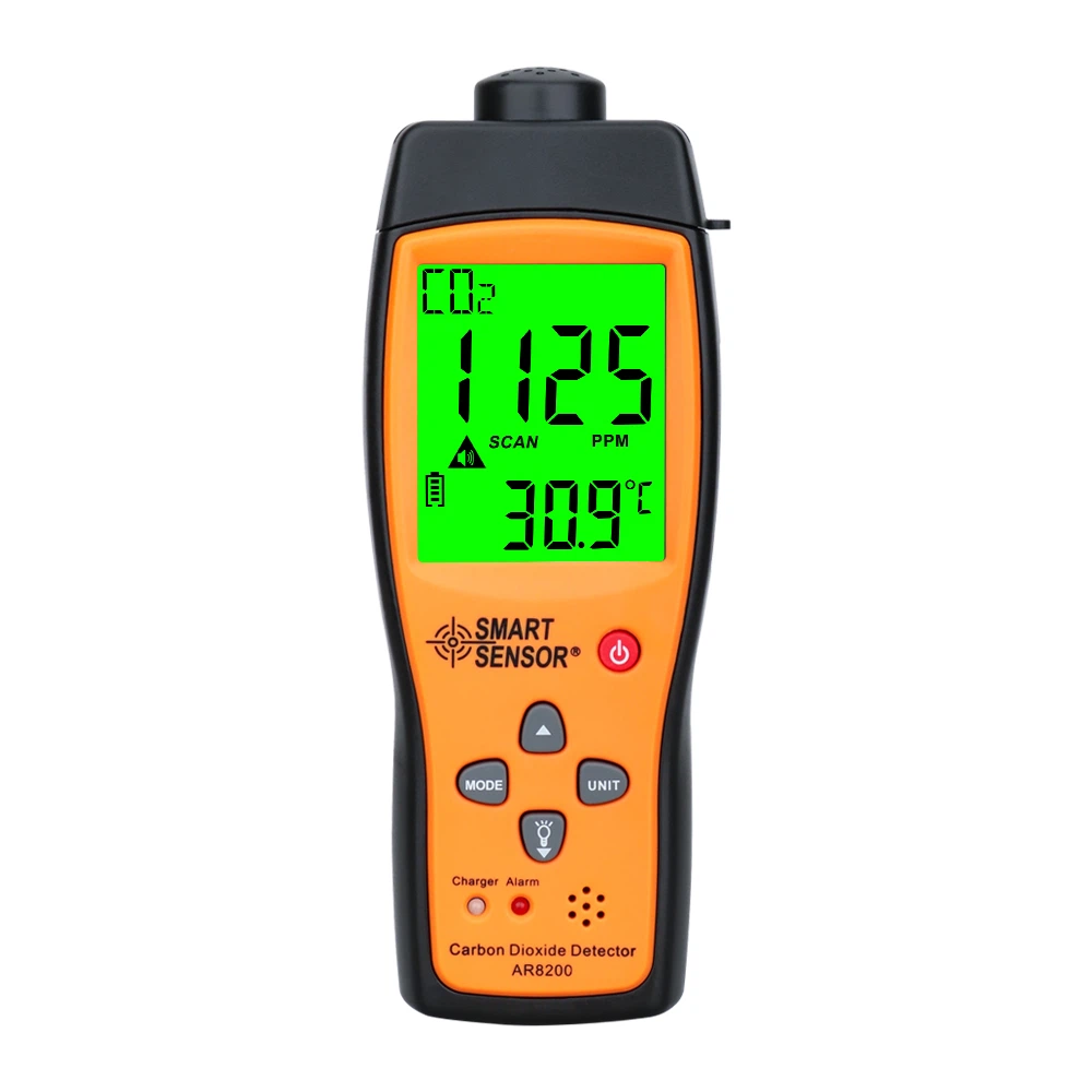 1 Portable CO2 carbon dioxide detector 1 Portable CO2 carbon dioxide detector