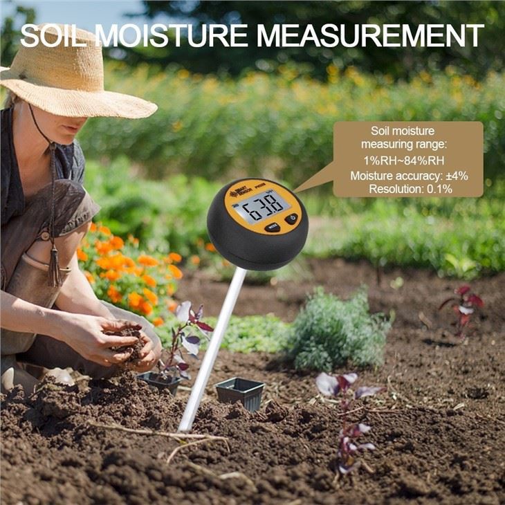 3 in 1 Solil Ph Tester With Temperature Moisture