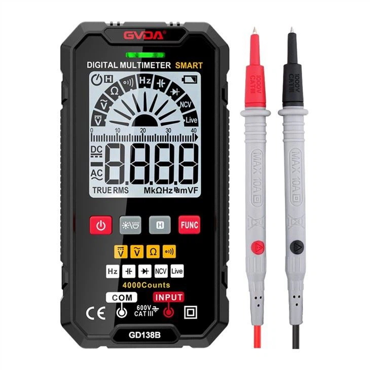 4000 Counts Auto Range Smart Multimeter