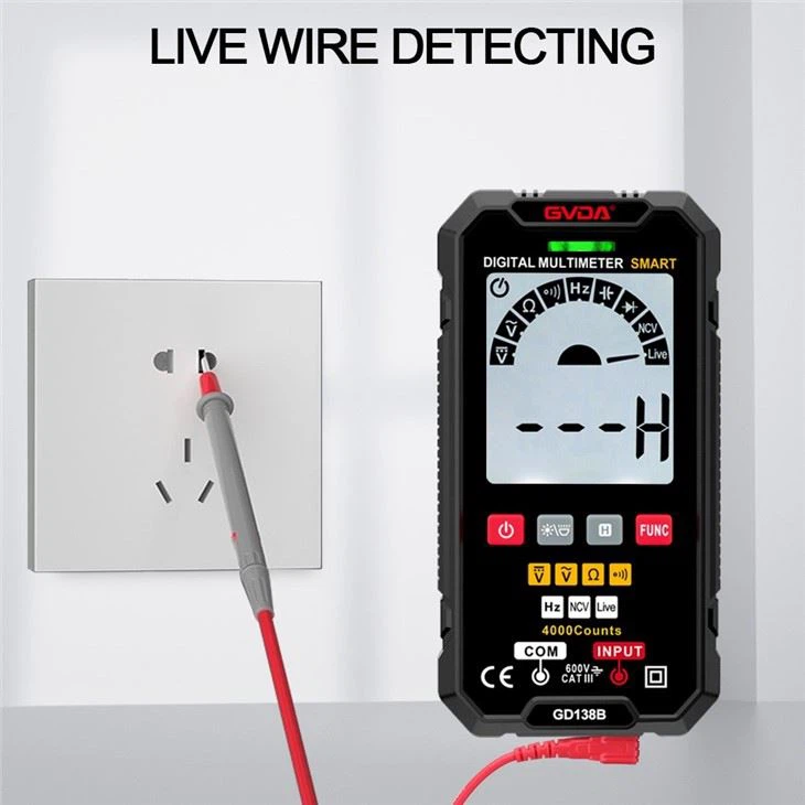 4000 Counts Auto Range Smart Multimter