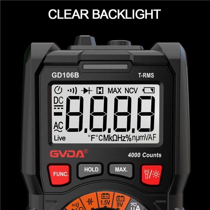 4000 Counts True RMS Digital Multimeter