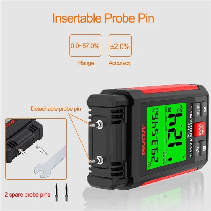 Digital Wood Moisture Meter