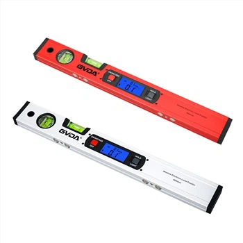 How to see the scale on the level ruler