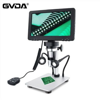 What is the observation range of light microscope and electron microscope