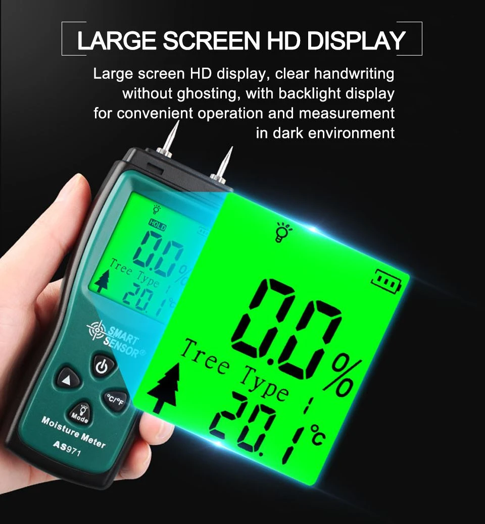 Chile Customer Order 80pcs Wood Moisture Meter Handheld