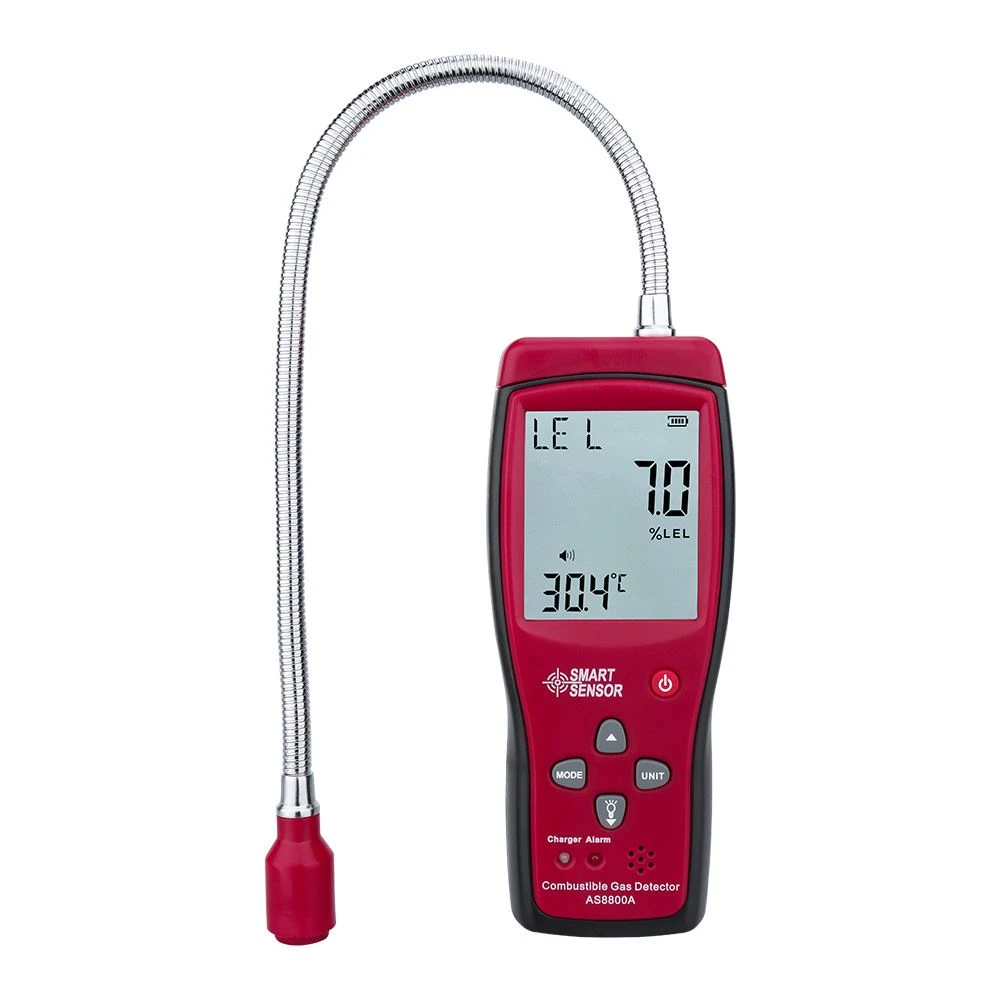 Peru Customer Order 200pcs Portable AS8800A Combustible Gas Analyzer Alarm