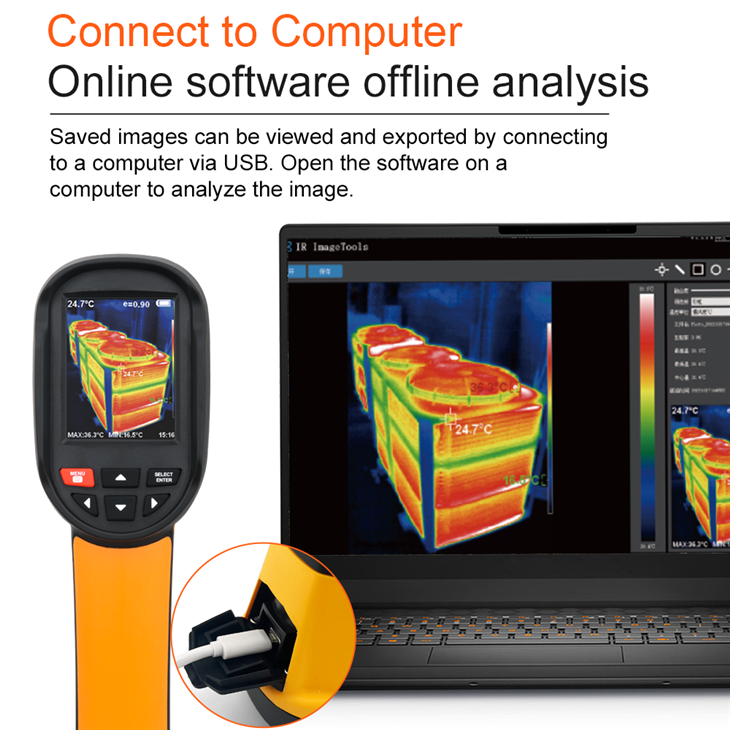 120x90 Pixel Infrared Thermal Imaging Camera