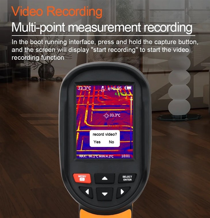 120x90 Pixel Infrared Thermal Imaging Camera