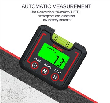 How To Replace Battery For GVDA GD450M New Angle Protractor 360 Degree Mini E...
