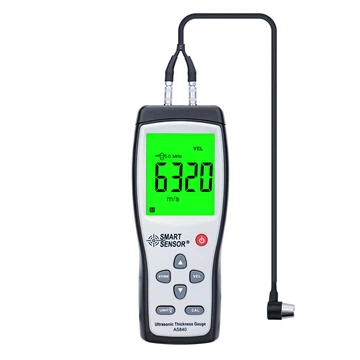 GVDA Hot Selling Digital Ultrasonic Thickness Gauge Sound Velocity Meter Stee...