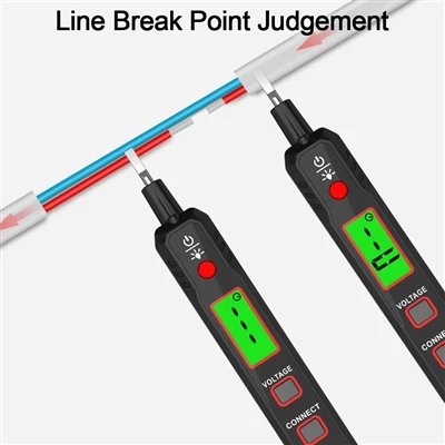 Why Is The Zero Line Slightly Bright When Tested With An Electric Pen
