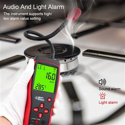 Combustible Gas Lead Detector With LCD Display