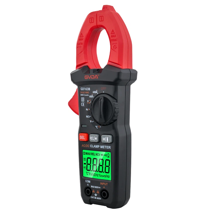 Digital Mini AC DC Clamp Meter