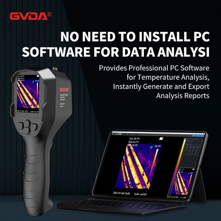 Handheld Infrared Thermal Imager For PCB Circuit Floor Heating Tube Testing price