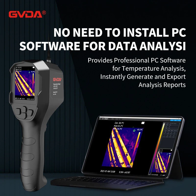 Handheld Rechargeable Thermal Imaging Camera -20 ℃ To 550 ℃ factory