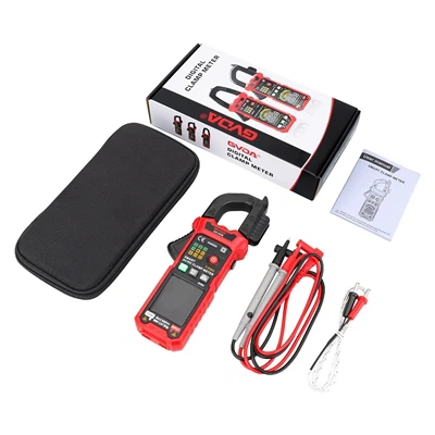 Briefly describe the usage method of clamp ammeter