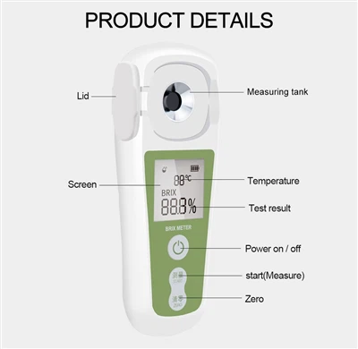 Instructions and principles for using a sugar meter