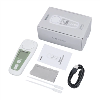 How to calibrate the measurement accuracy of a handheld sugar meter?