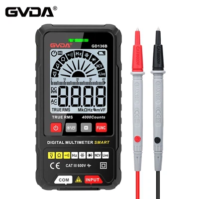 Methods and steps for current and voltage measurement with a multimeter