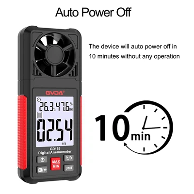 Several Testing Methods of Digital Anemometer