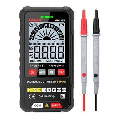 The method of determining the pins of a transistor using a multimeter