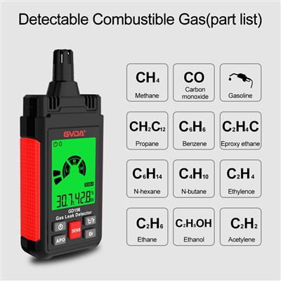 What should be done when a 4-in-1 gas detector displays LO?