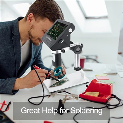 What should be done first when aligning the light of a reading microscope?