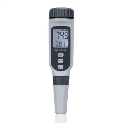 What is the structure of a pH meter?
