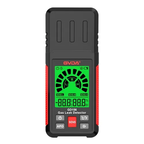 What inspections need to be performed on the gas detector before use?