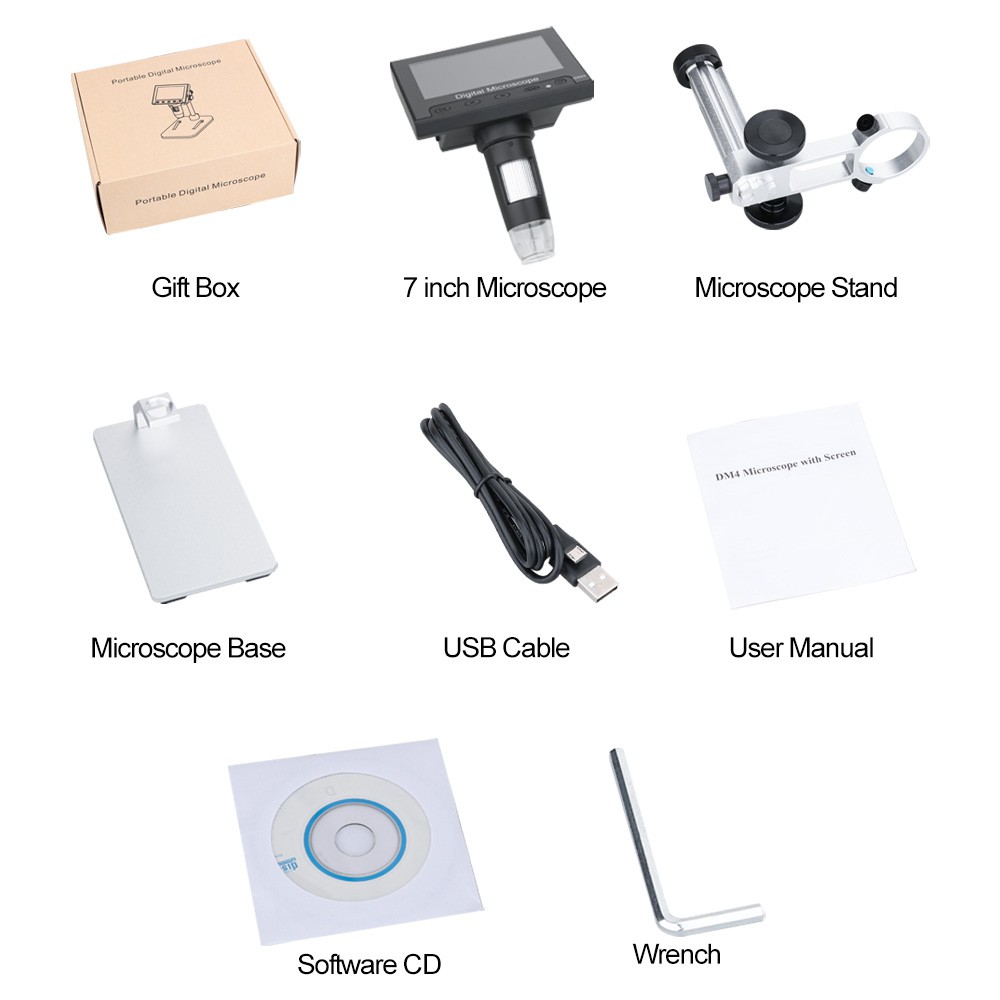 5 Digital Soldering microscope