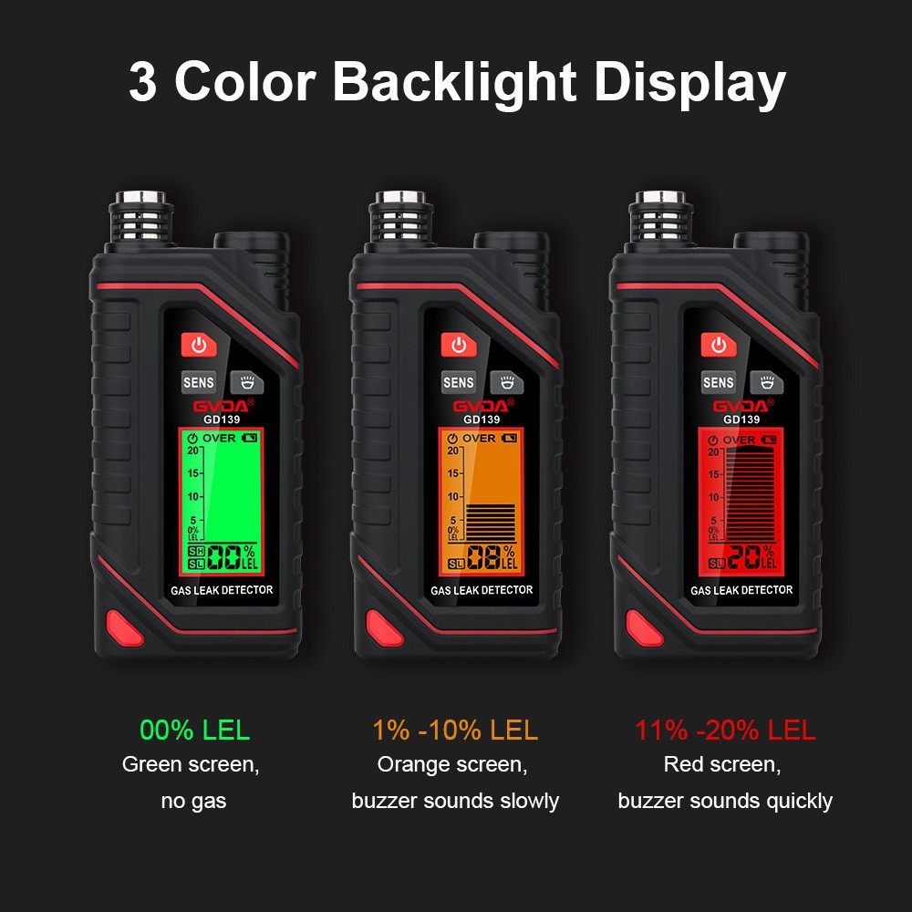 -6 gas leak detector