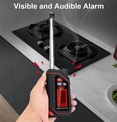 Introduce New GVDA Rechargeable Combustible Gas Detector With Type C Charging...