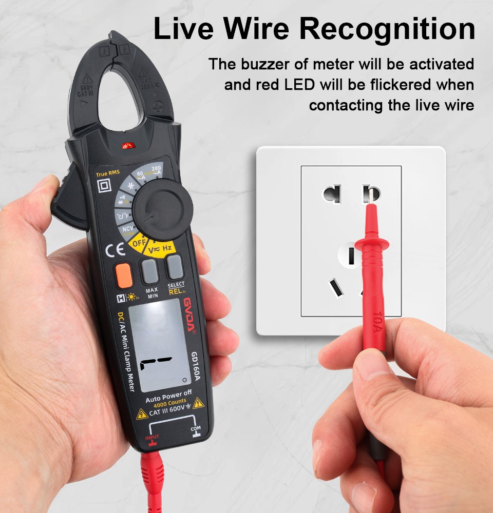 5-Live Wire Detecting Multimeter 5-Live Wire Detecting Multimeter