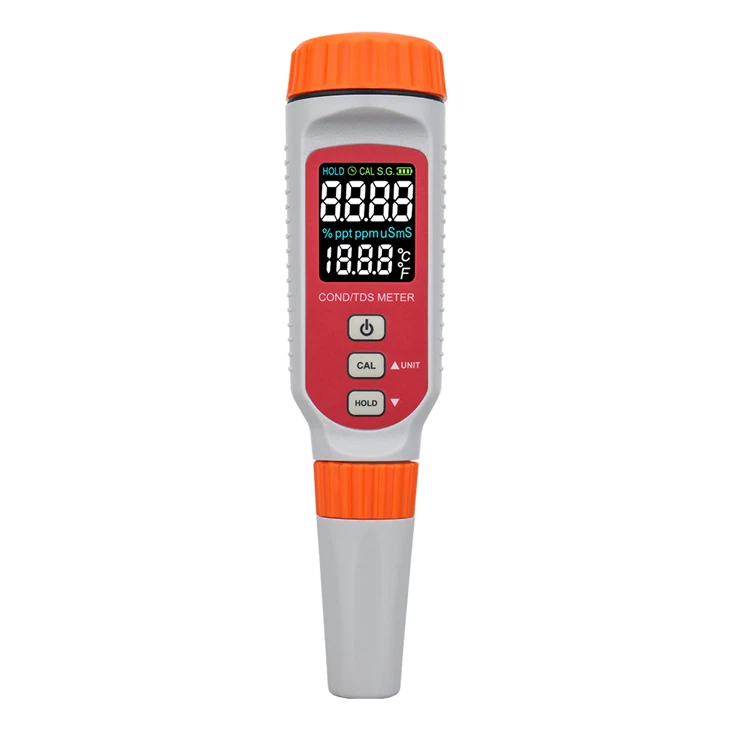 Rechargeable 3 in 1 Conductivity TDS Temperature Meter