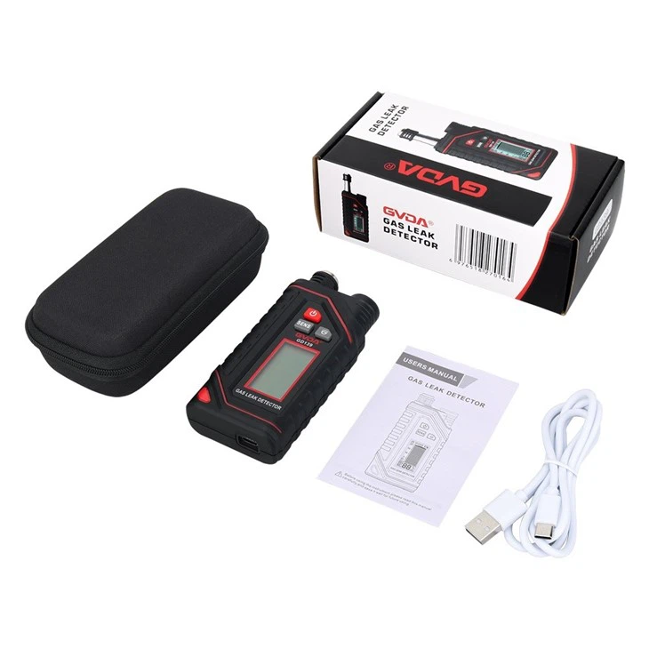 Rechargeable Natural Gas Detector With Extendable Probe