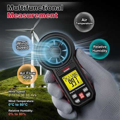 Industrial Grade Digital Anemometer high quality